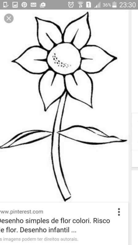 Роза раскраска