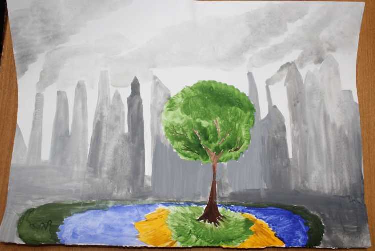 Рисунок на экологическую тему