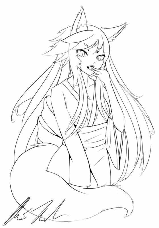 Лайн Кицунэ