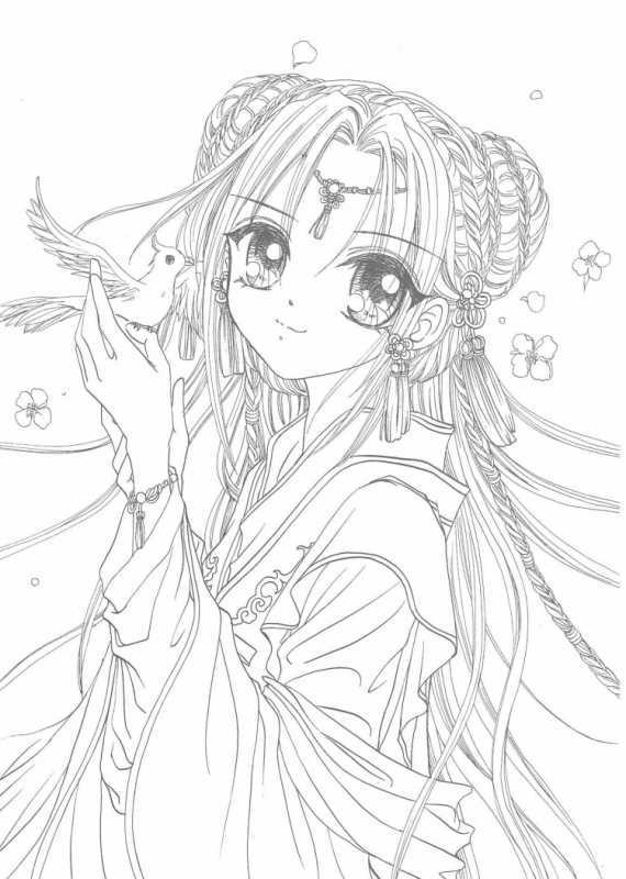 Незуко для срисовки карандашом