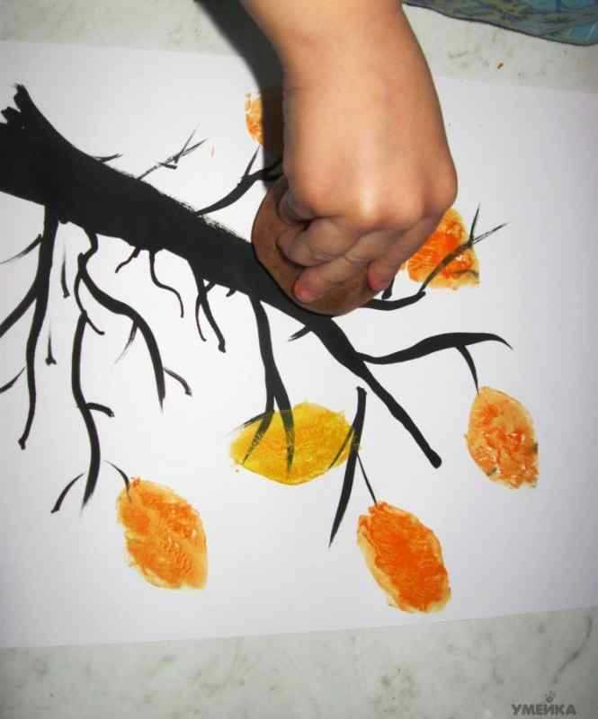 Рисование для детей осень