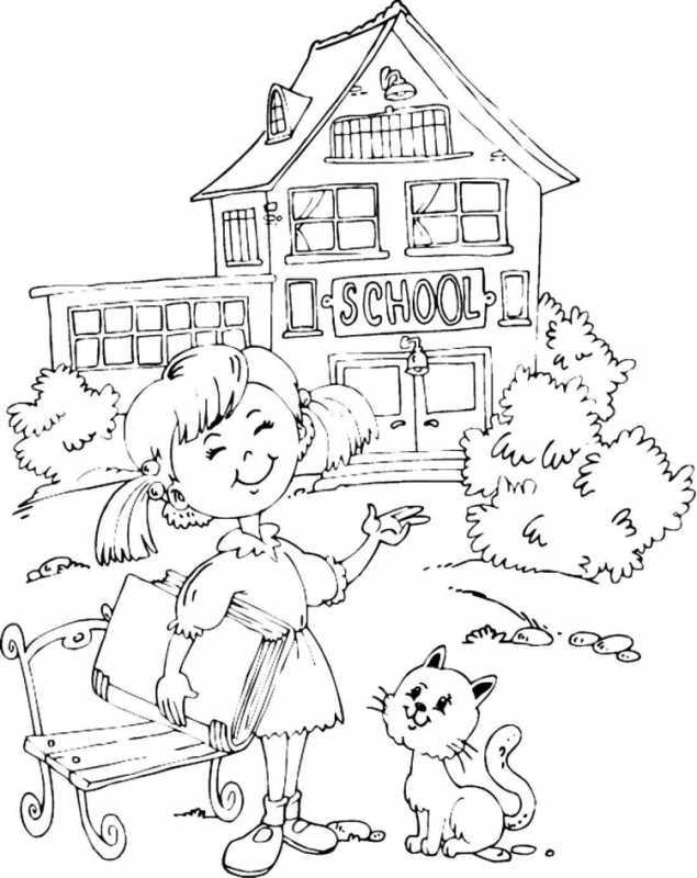 Раскраски для детей на тему осень