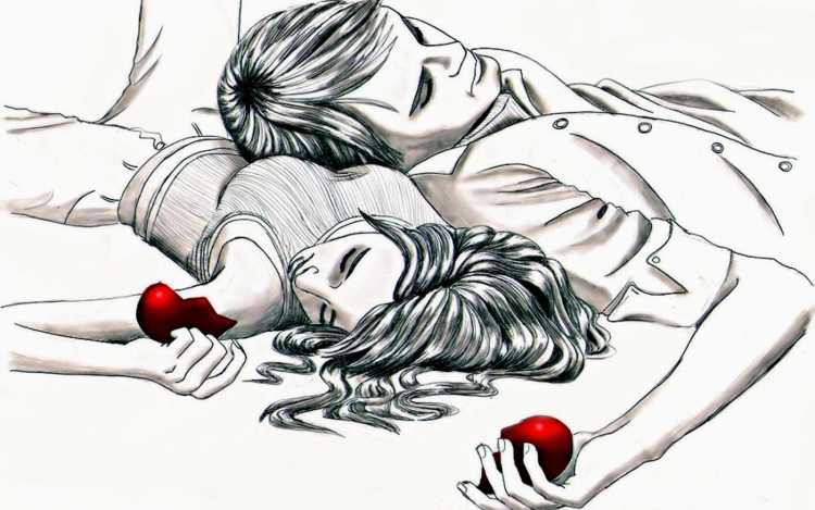 Романтичные рисунки карандашом