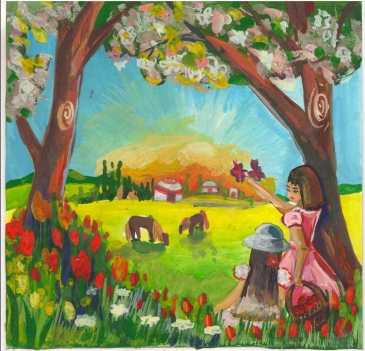 Мир глазами детей рисунки