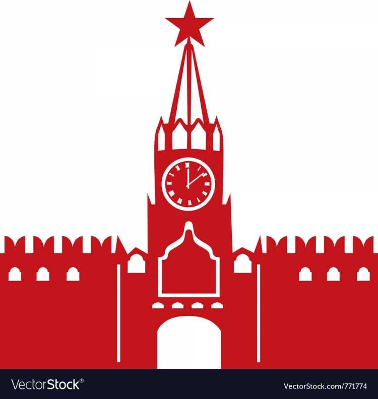 Кремль гуашью