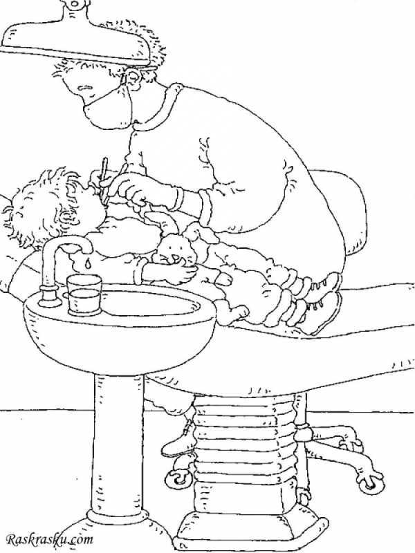 Раскраска Строитель