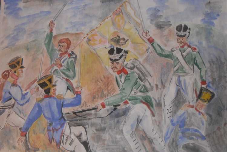 Батальное сражение изо Бородино