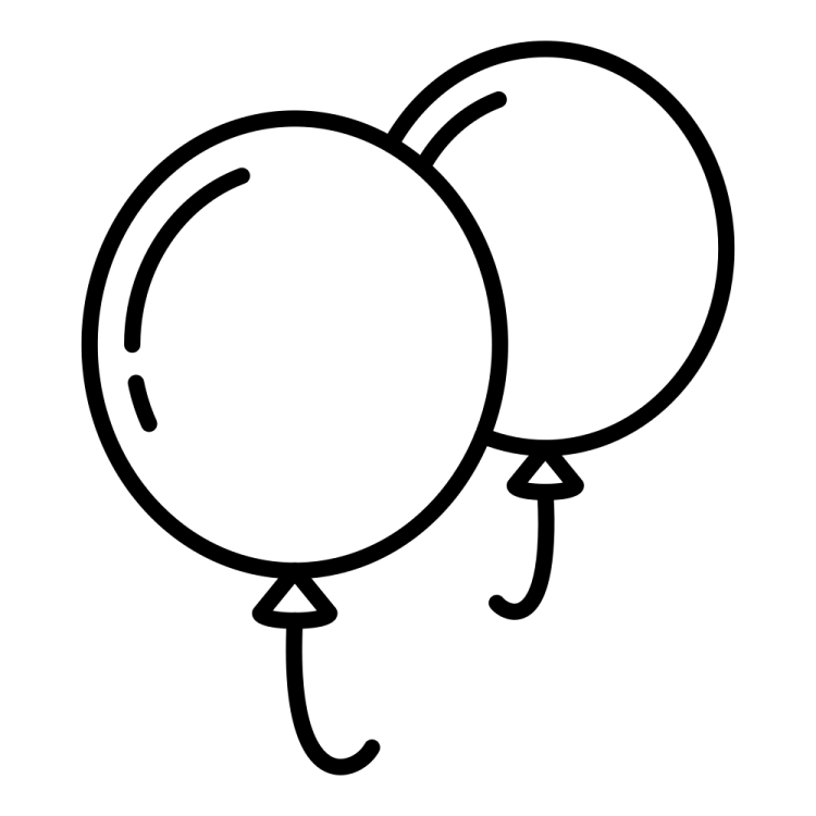 Шарики раскраска