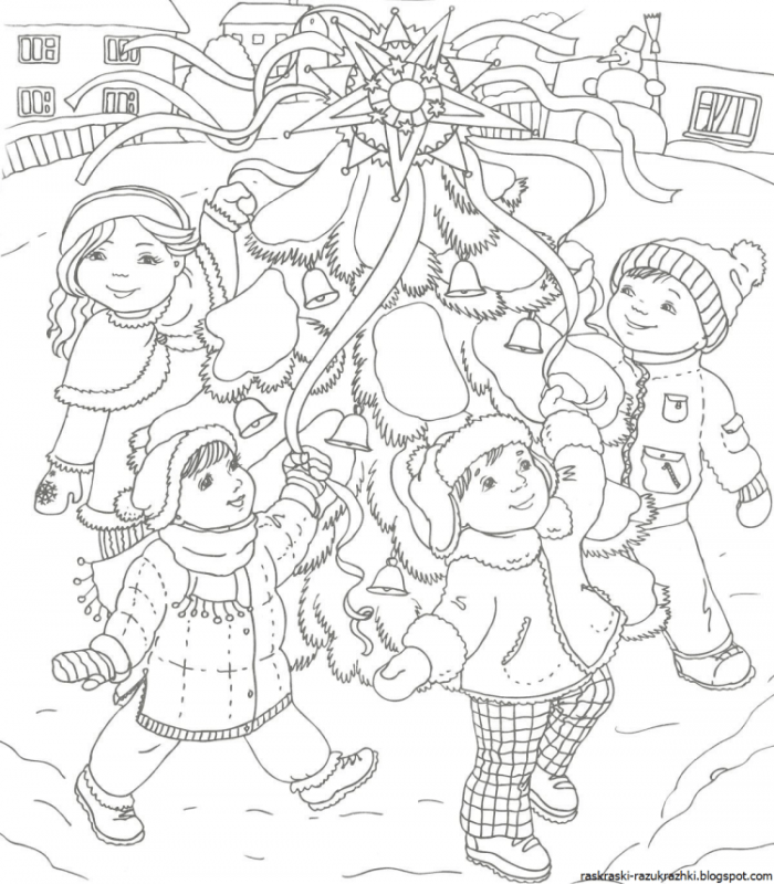 Солнышко раскраска для детей