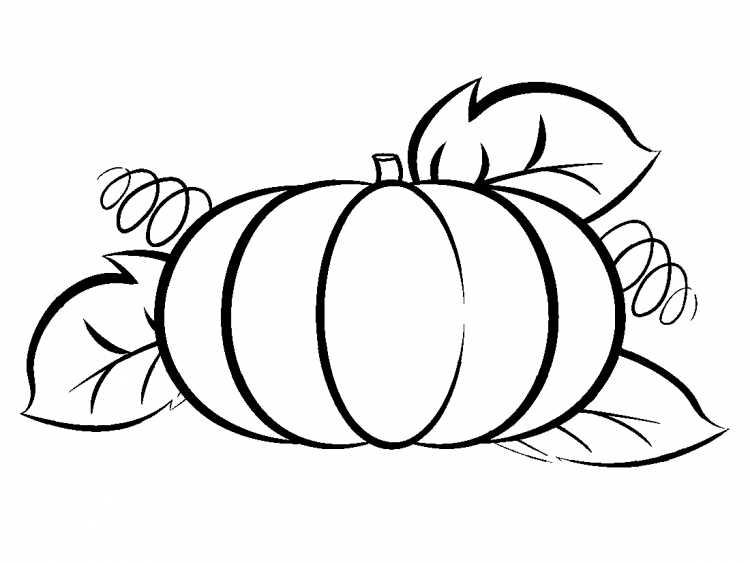 Тыквы на Хэллоуин картинки раскраски