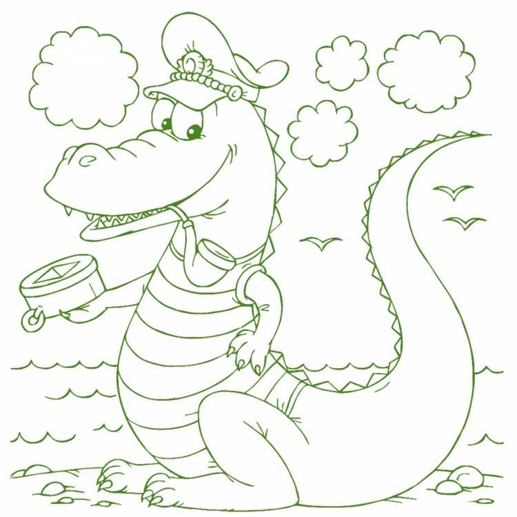 Крокодил для детей