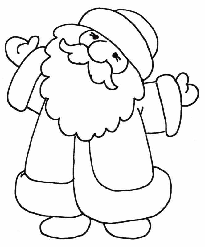 Раскраска новый год для детей