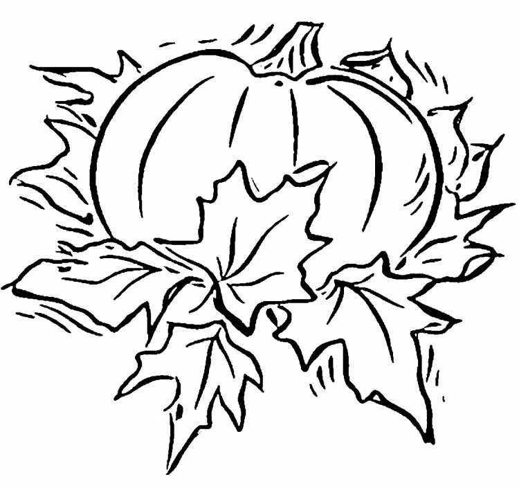 Тыква Хэллоуин раскраска для детей