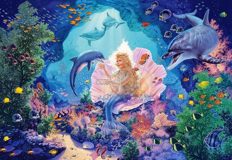 Пазлы Жемчужная принцесса 1000эл