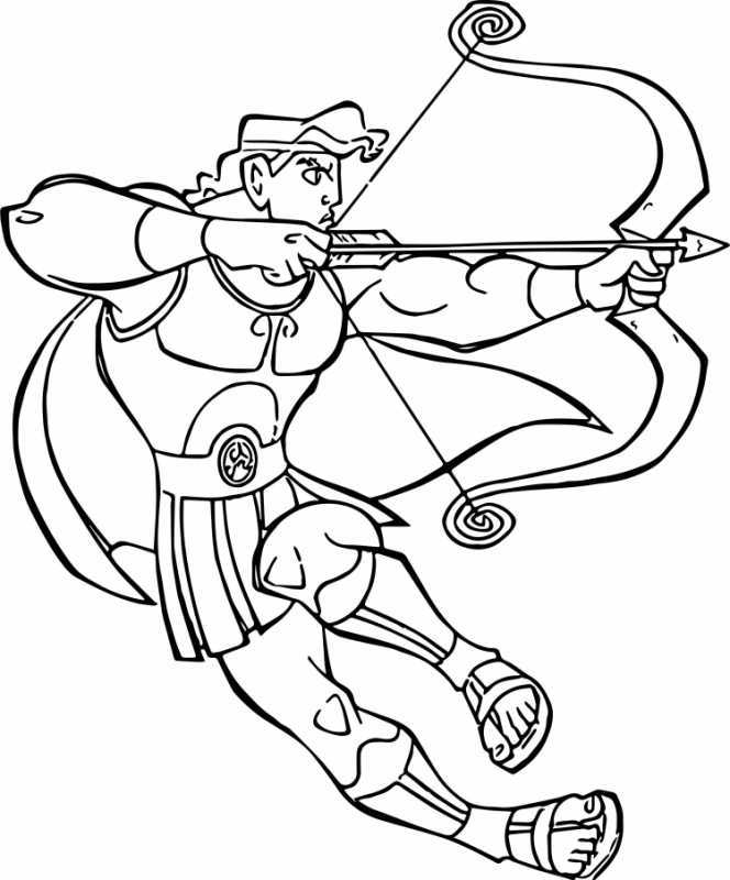 Геркулес рисунок