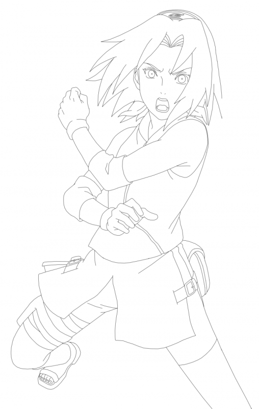 Сакура Харуно лайн