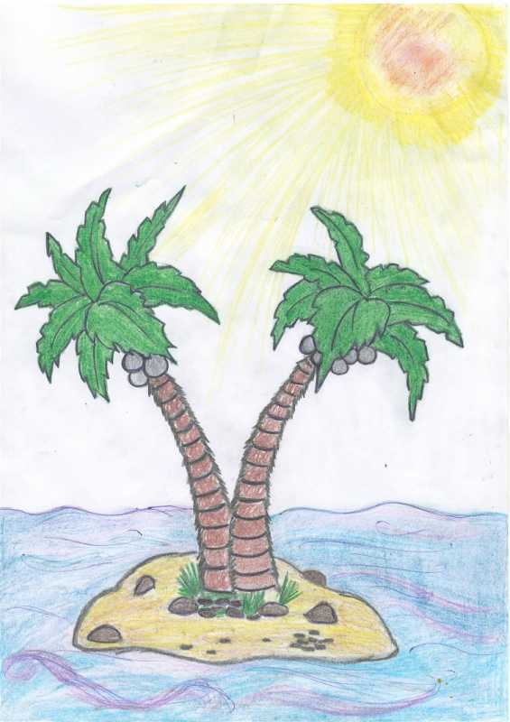 Нарисовать лето