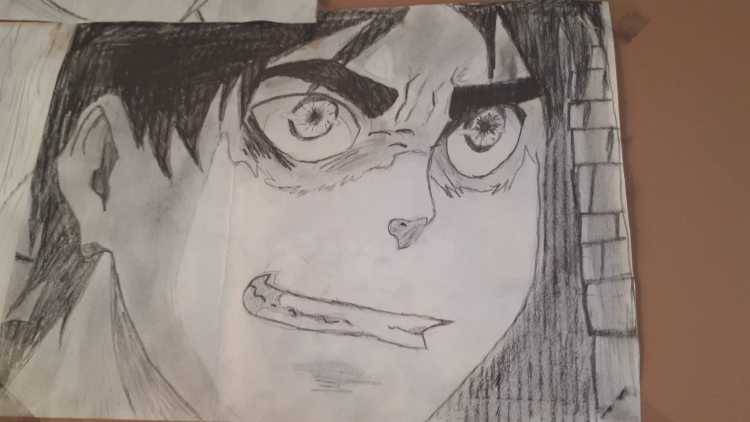 Аниме для срисовки карандашом