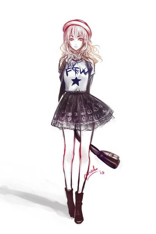 Одежда в стиле аниме