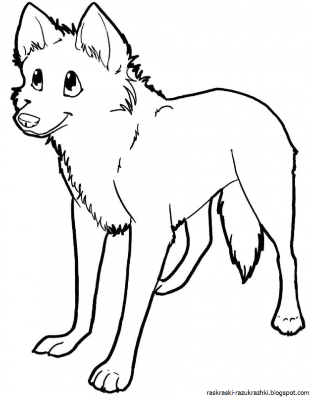 Балто раскраска