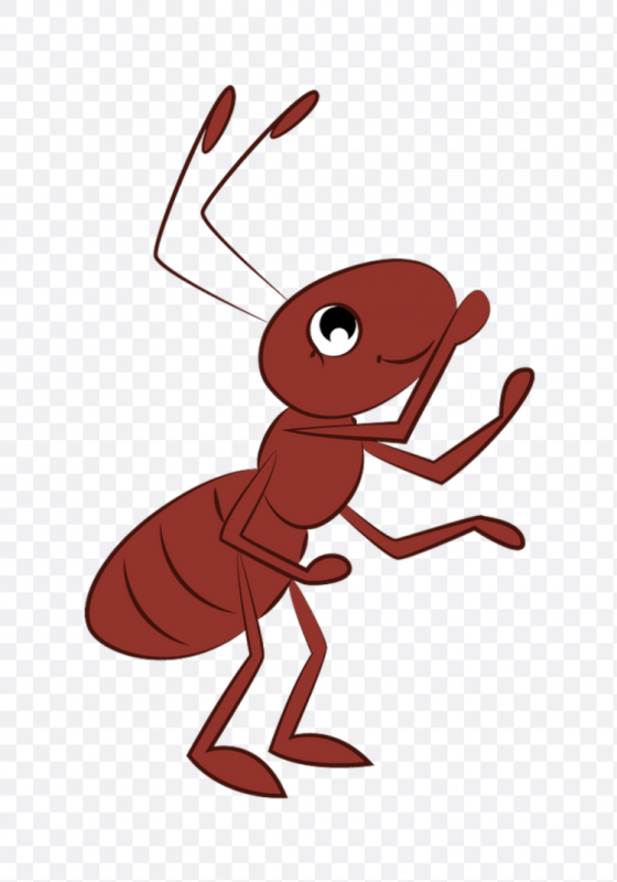 Муравей раскраска