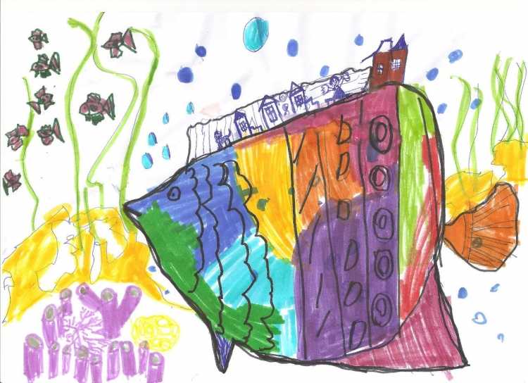 Рисование фломастерами для детей