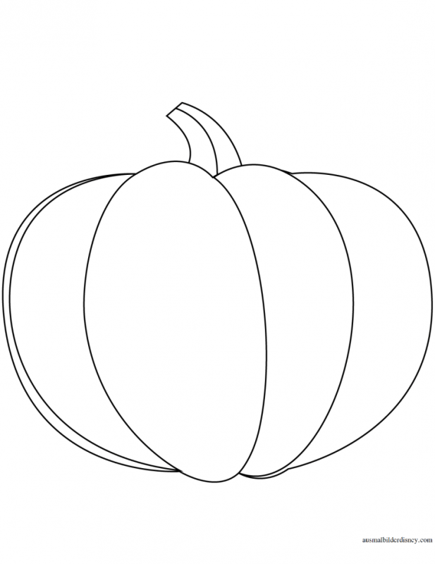 Тыква раскраска для детей