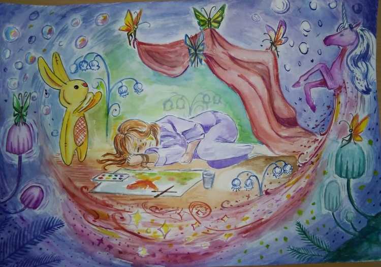 Рисунок мир детства на конкурс