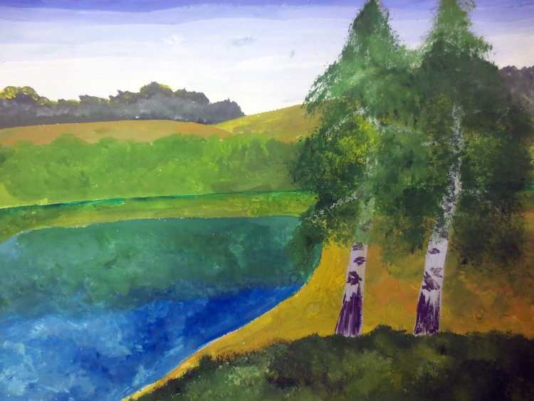 Пейзаж родной земли