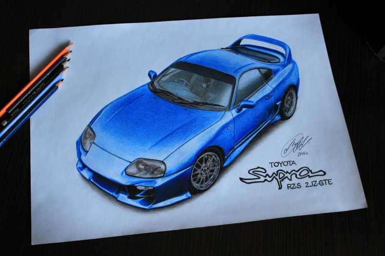 Супра нарисовать