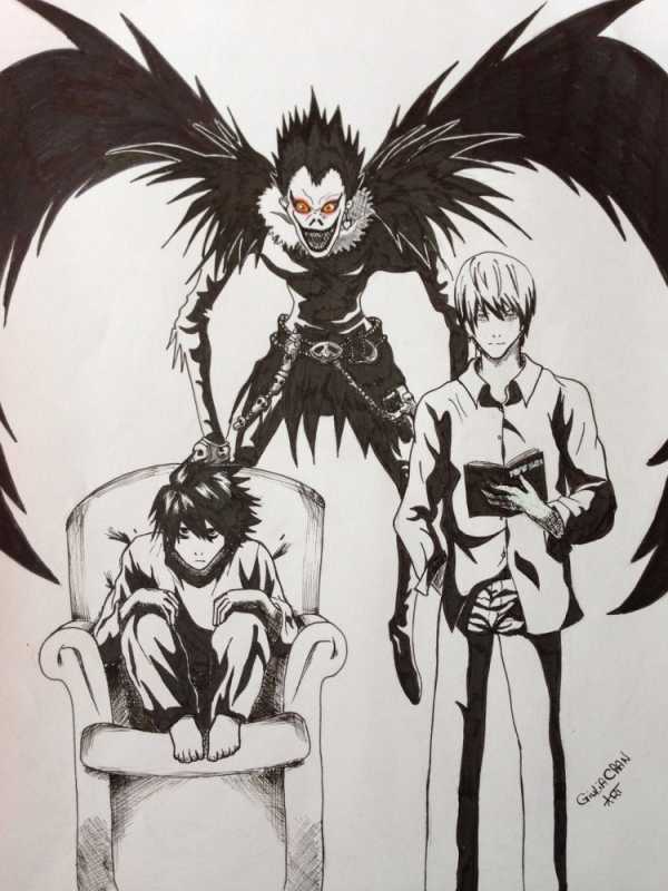 Тетрадь смерти Кира и рюк