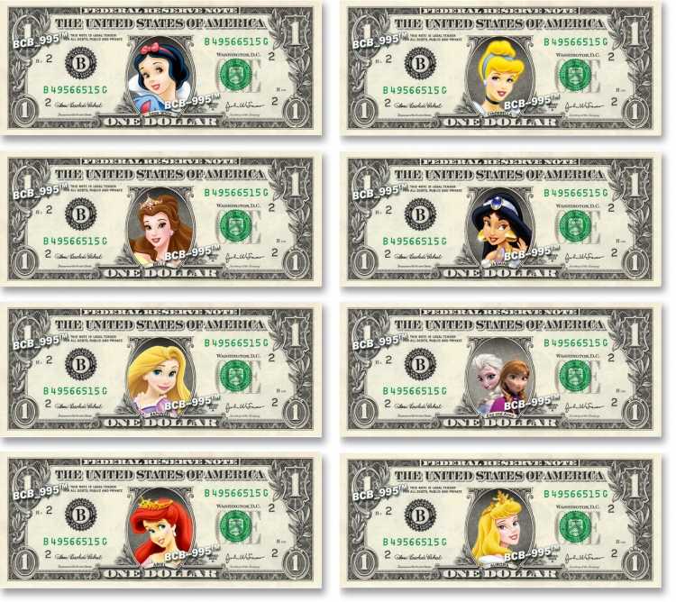 Купюры для детских игр
