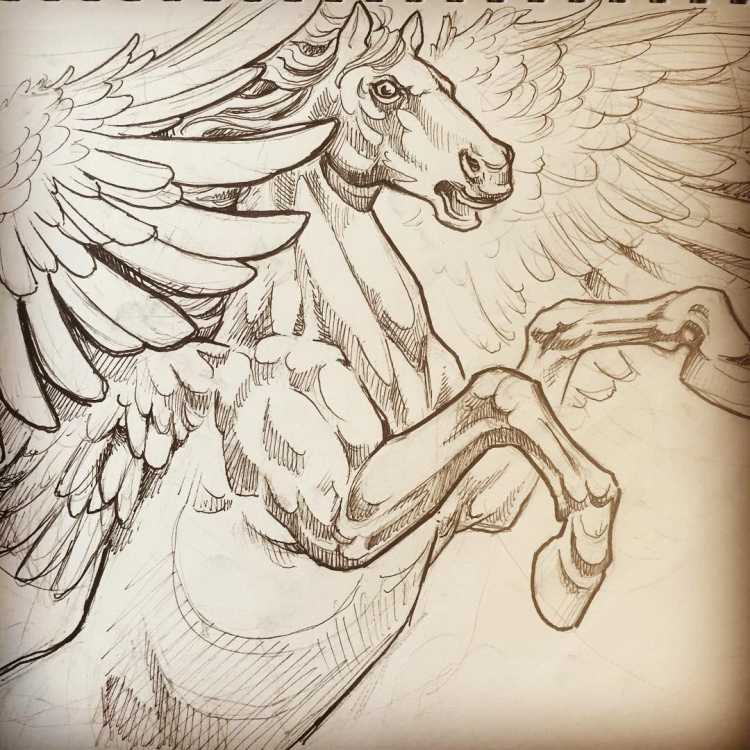 Нарисовать богиню