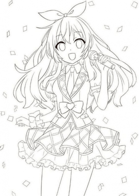 Раскраска демон