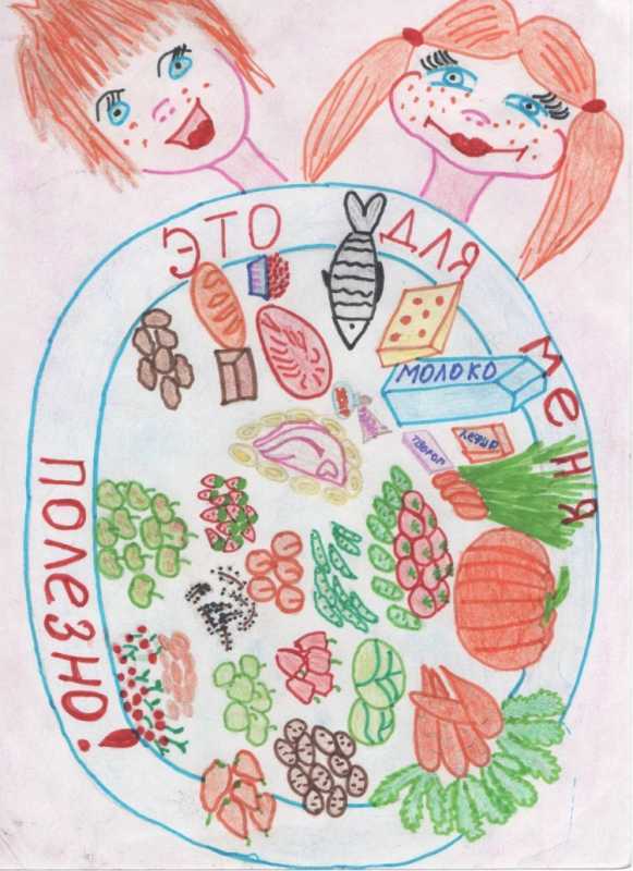 Правильное питание иллюстрации в книгах