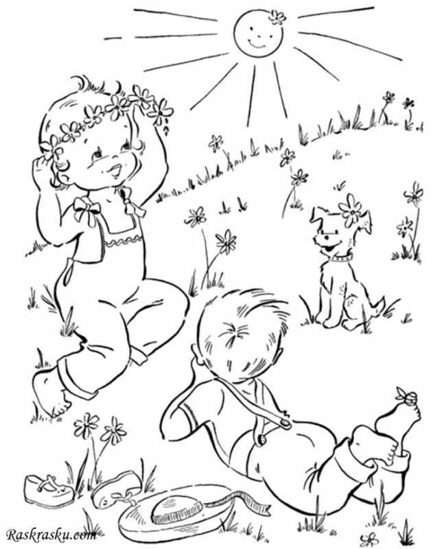Раскраски для детей