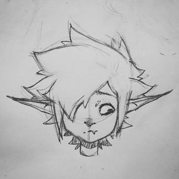 Маленькие арты карандашом