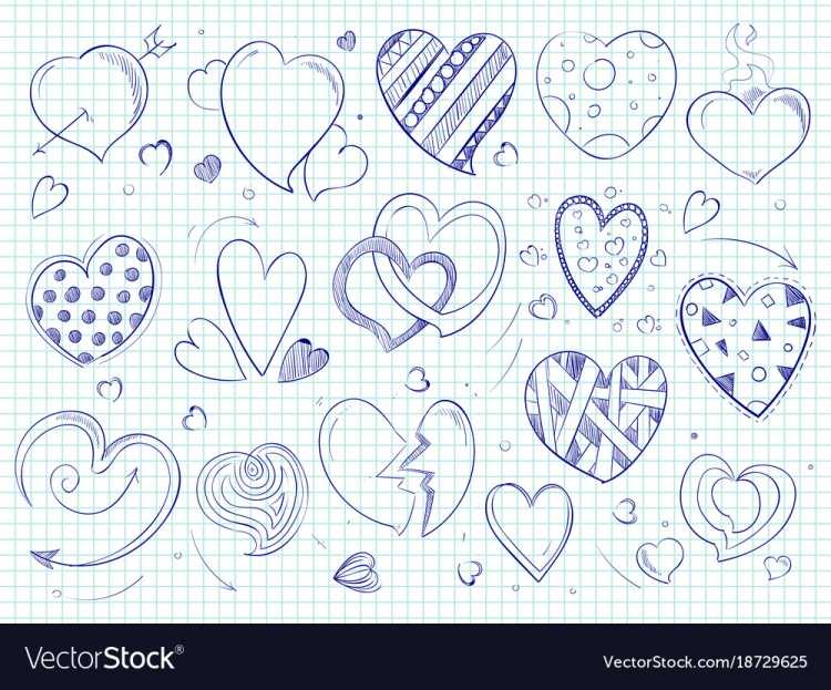 Простые рисунки ручкой для срисовки