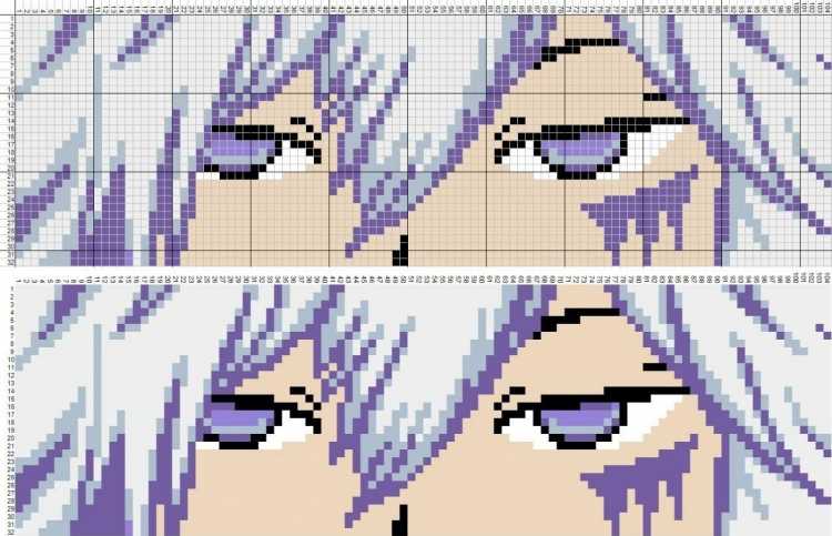 Аниме глаза фенечки