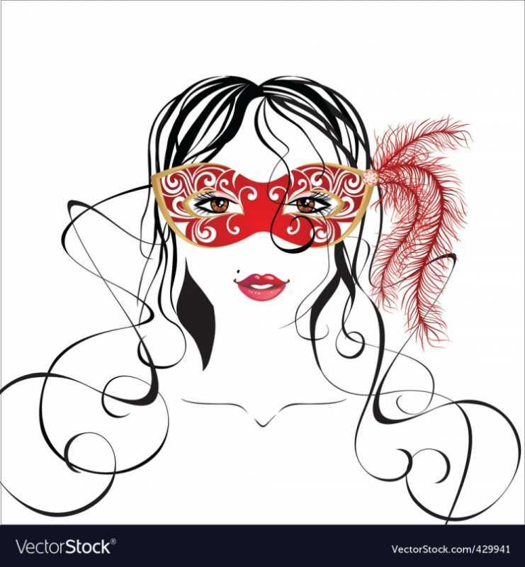 Карнавальные маски для лица рисунки