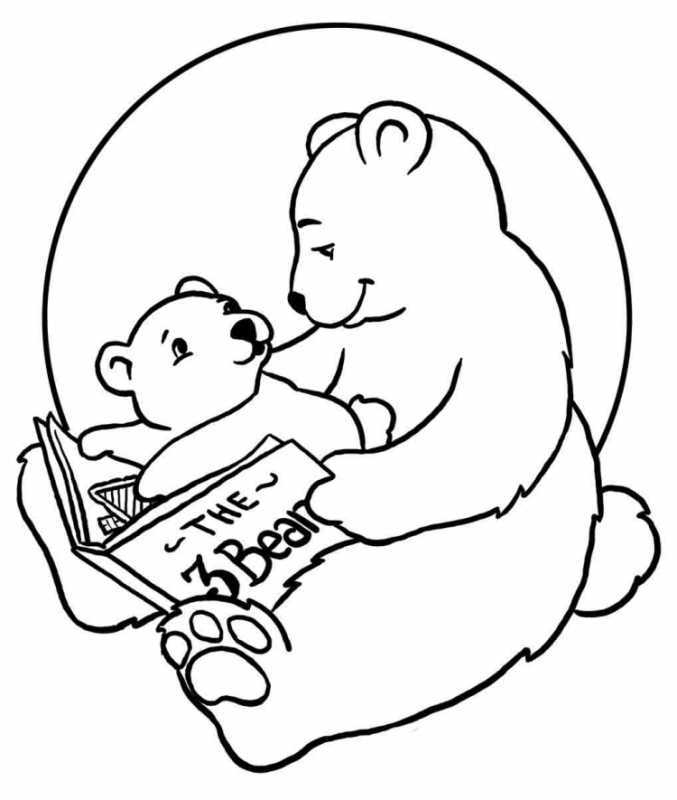 Белый медведь вектор