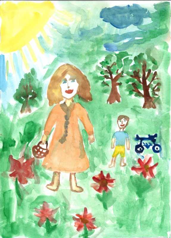 Конкурс рисунков лучшая мама на свете