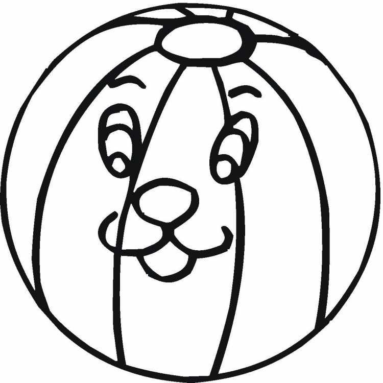 Футбольный мяч раскраска