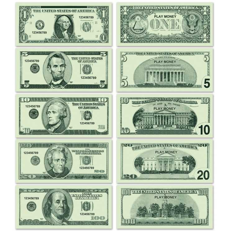 Деньги схематично