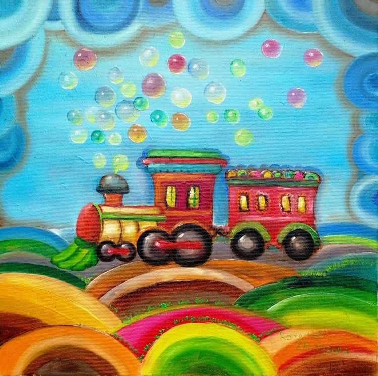 Краска паровоз