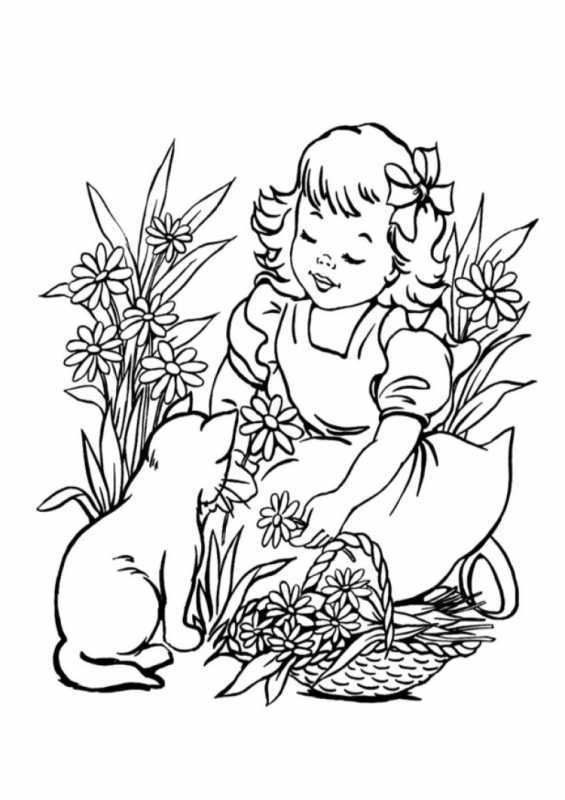 Раскраски природа сложные