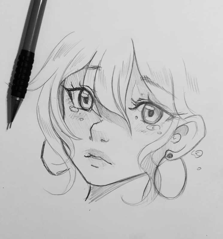 Милые скетчи аниме