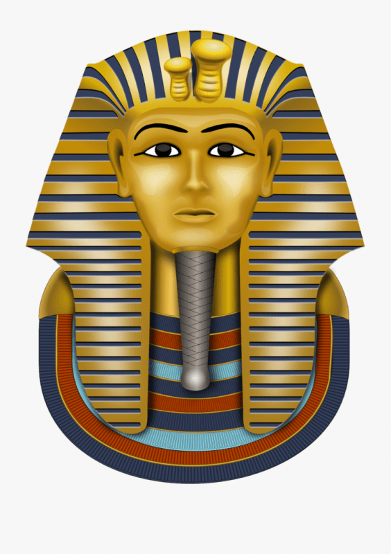 Фараон Египта Тутанхамон эскиз