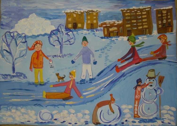 Зимние забавы