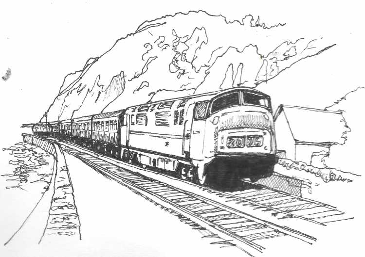 Паровозик раскраска для малышей